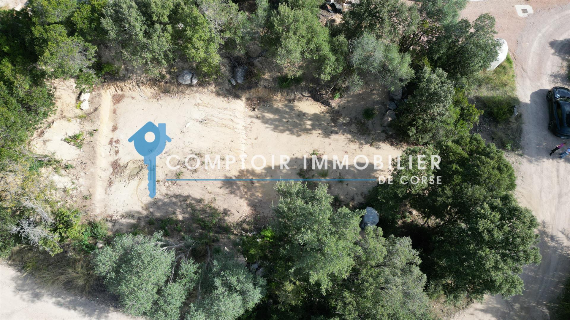 Porto Vecchiaccio, Land 3488 m2 with permits granted and purged of any appeal