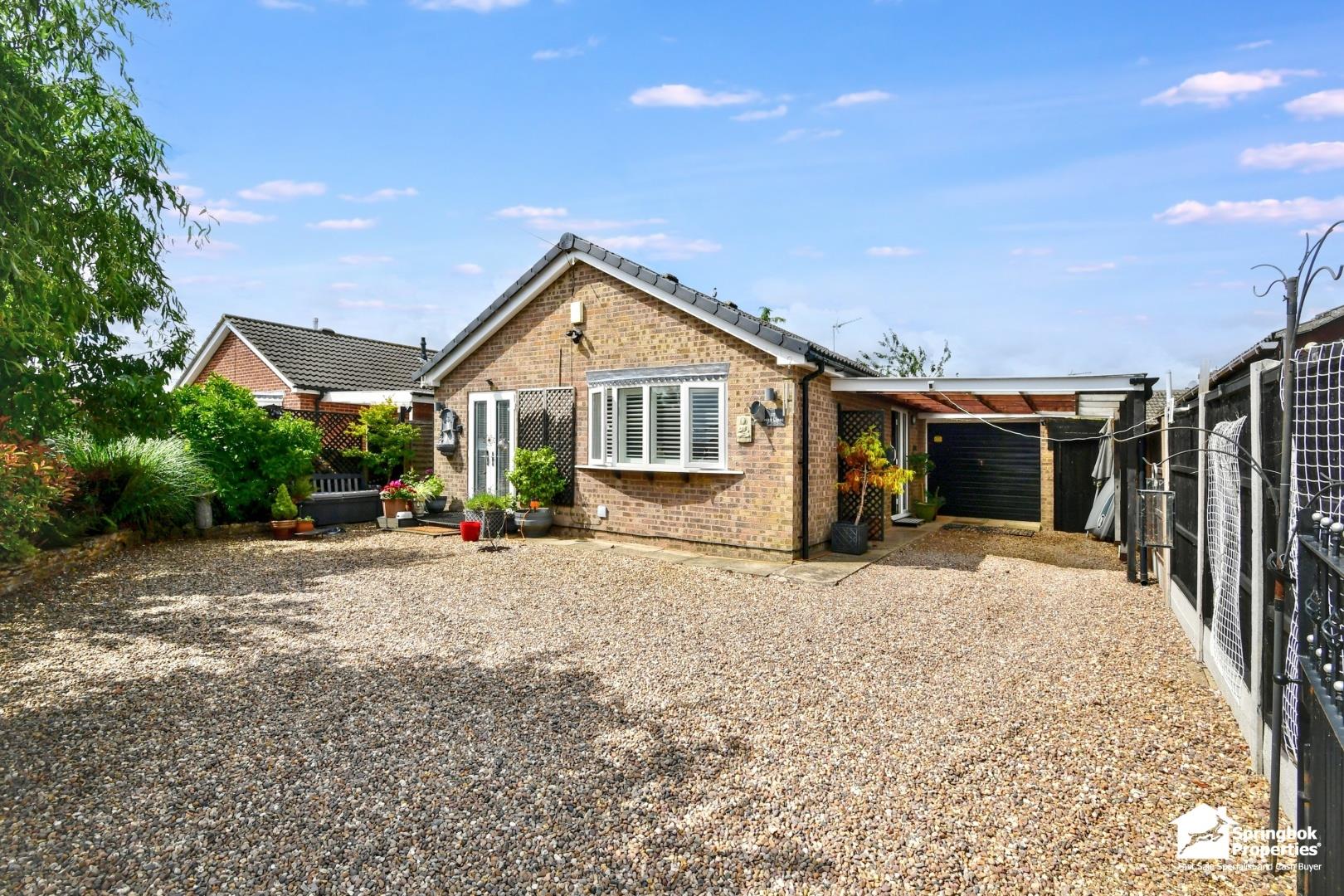 2 bedroom, Detached bungalow for sale