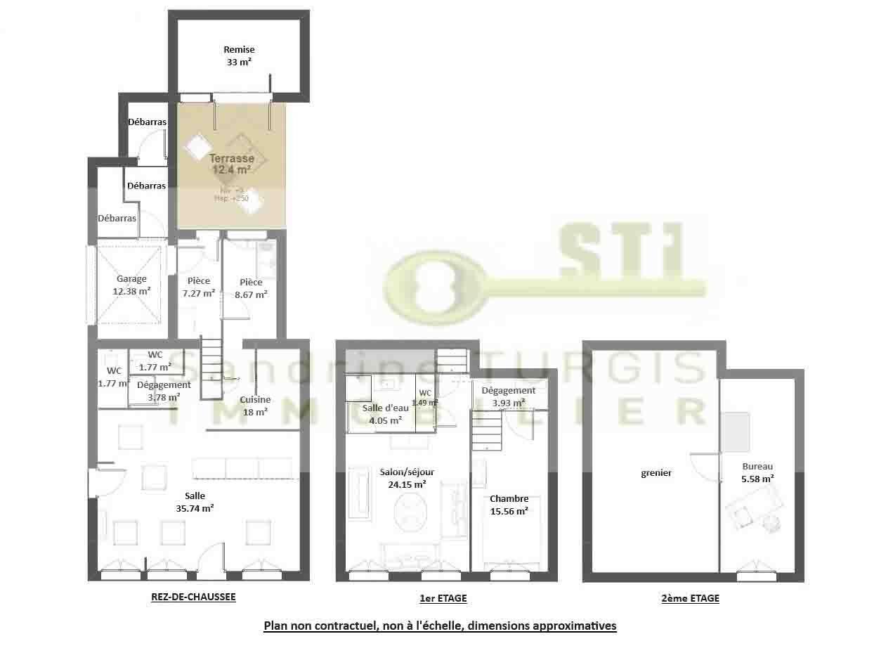 Appartement à vendre, 131m², Châtillon-Coligny