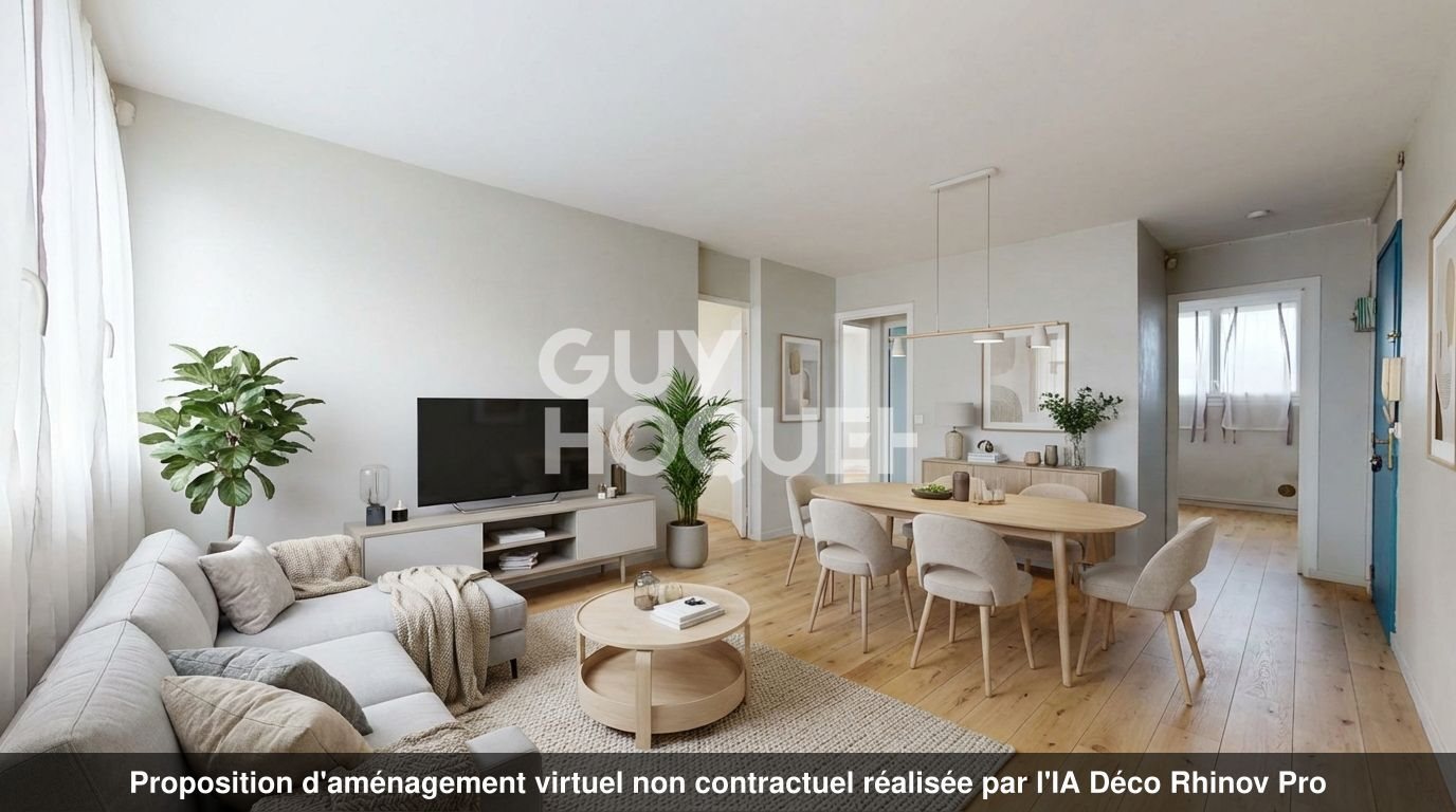 Appartement à vendre, 51m², Tours