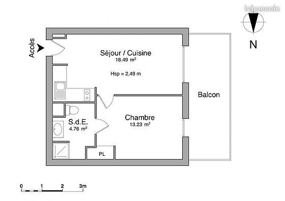 Appartement à louer, 36m², Aix-en-Provence