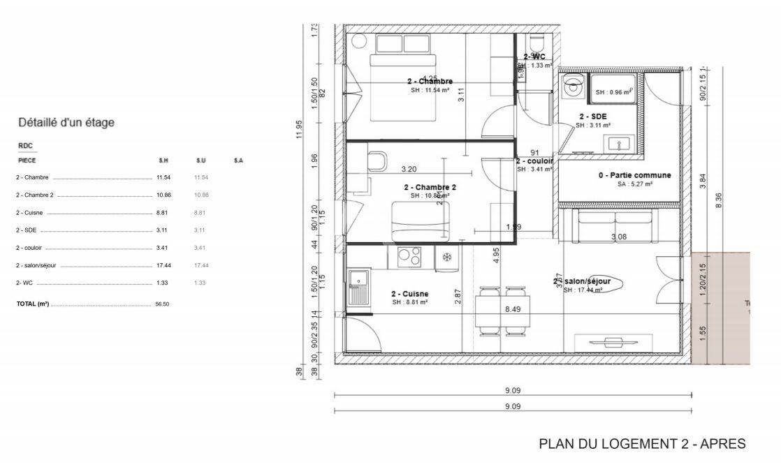 Appartement à vendre, 56m², Bretignolles-sur-Mer