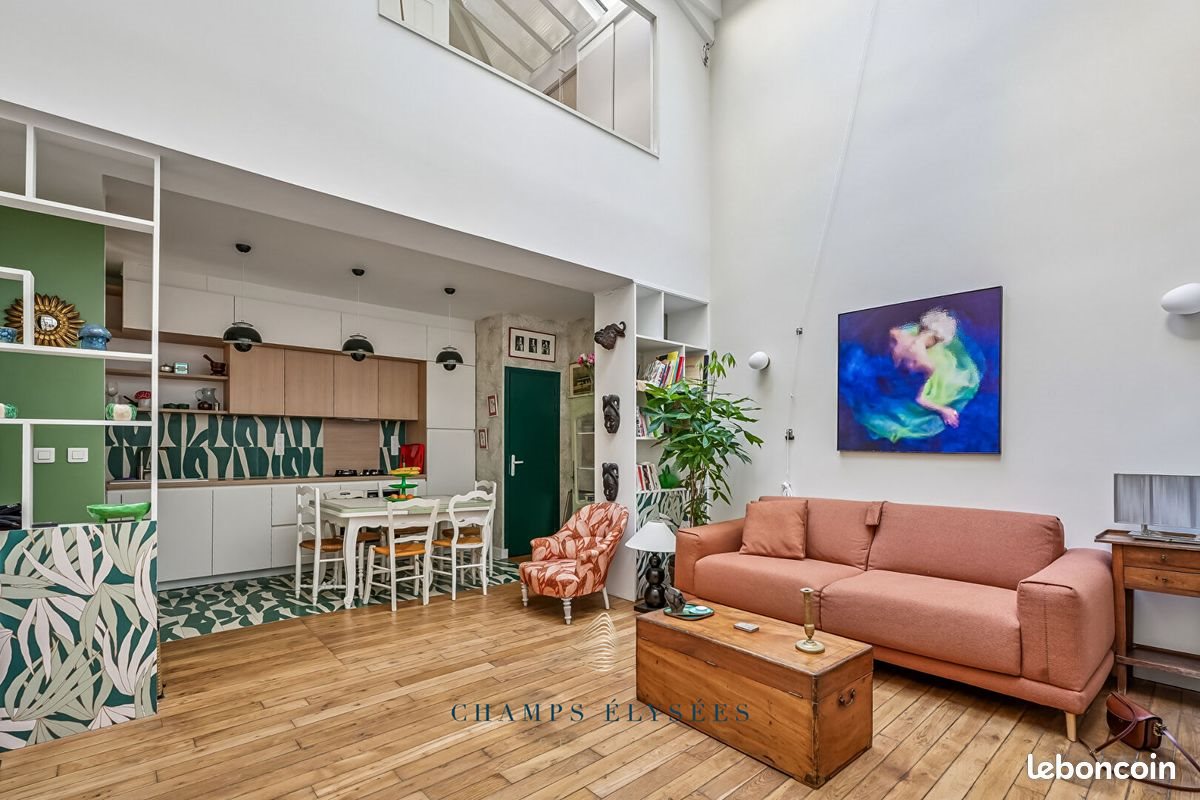 Maison à louer, 56m², Paris 18ème