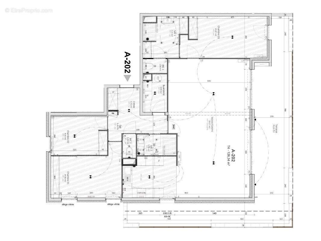 Appartement à vendre, 126m², Nîmes