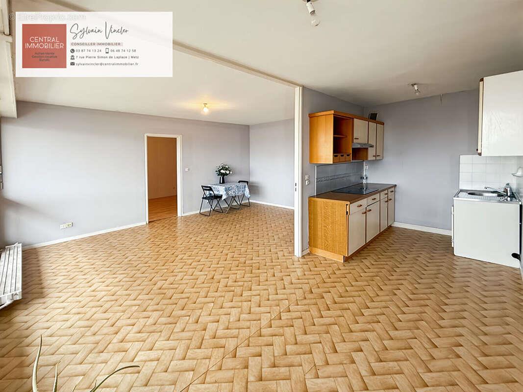 Appartement à vendre, 51m², Metz