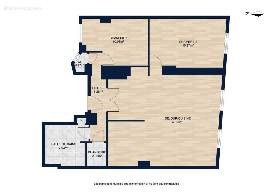 Appartement à vendre, 82m², Paris 11ème