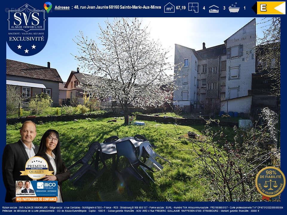 Appartement à vendre, 67m², Sainte-Marie-aux-Mines