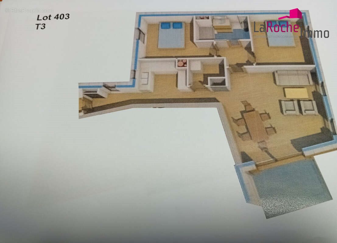 Appartement à vendre, 70m², Landerneau