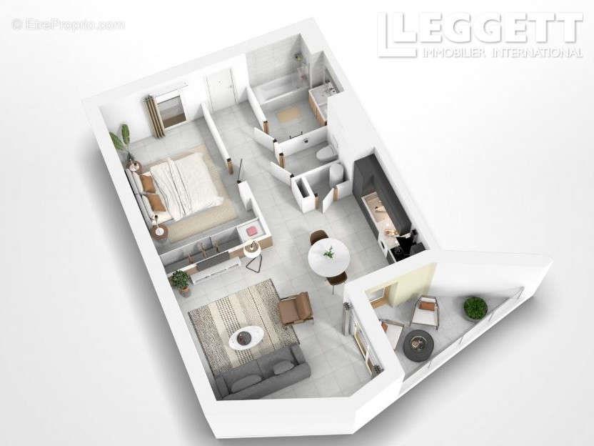 Appartement à vendre, 53m², Nice