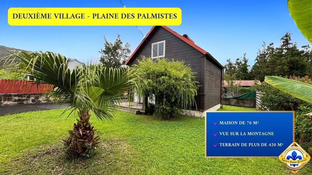 Maison à vendre, 70m², La Plaine-des-Palmistes