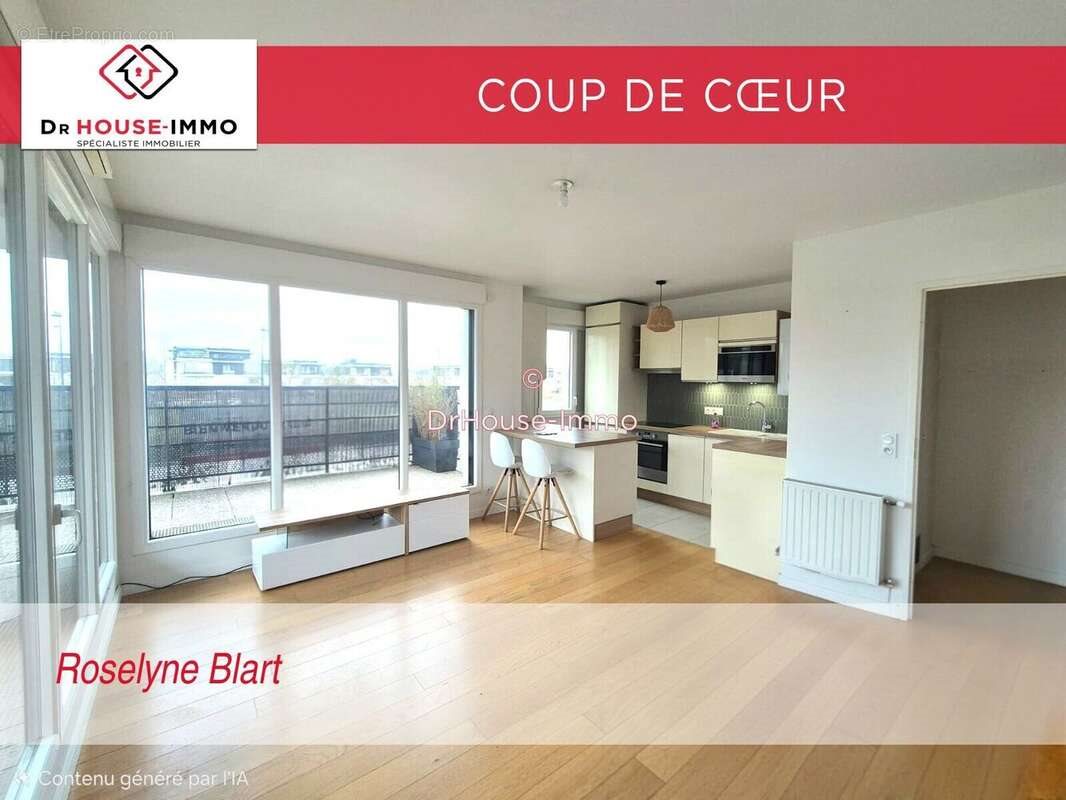 Appartement à vendre, 44m², Ferrières-en-Brie