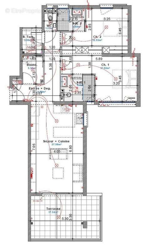Appartement à vendre, 83m², Fort-de-France