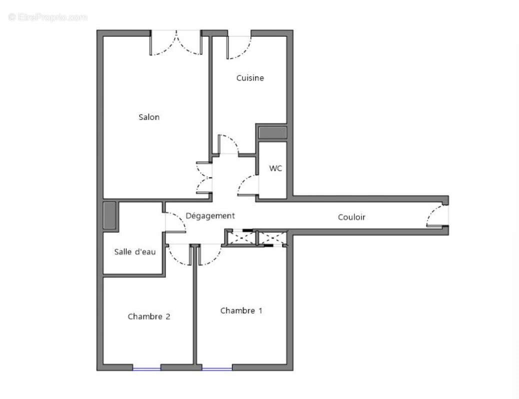 Appartement à vendre, 71m², Le Mans