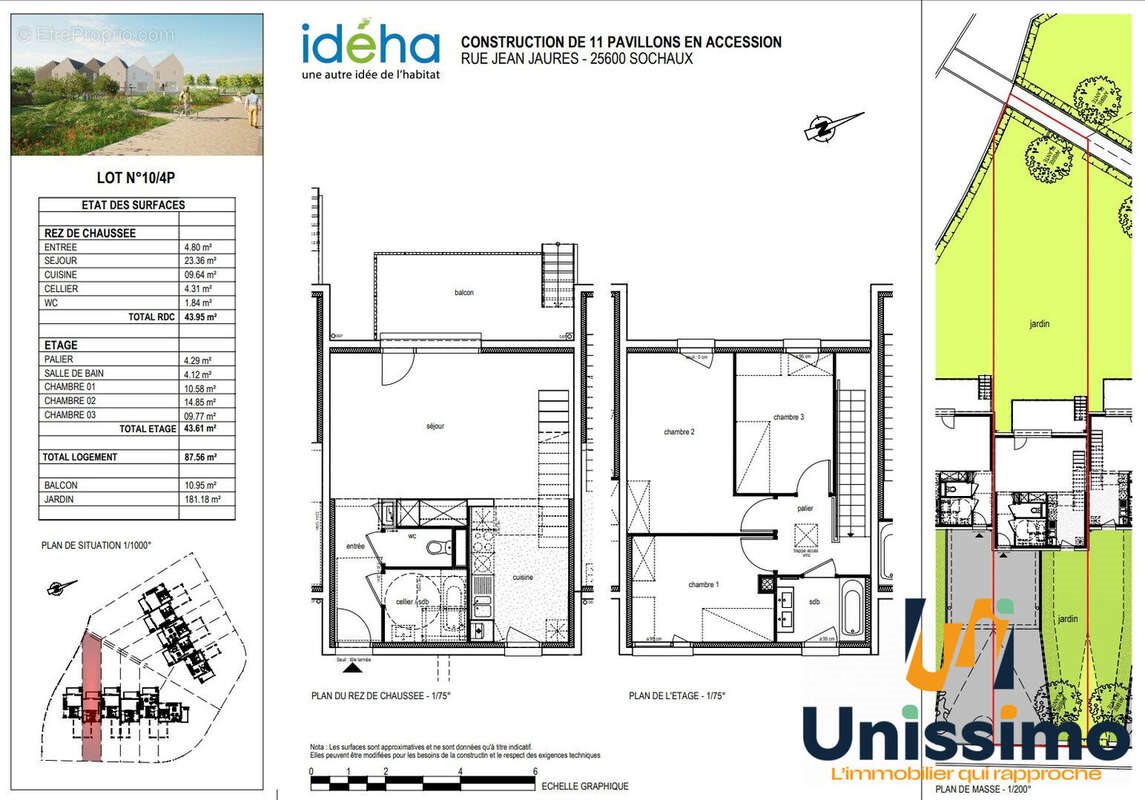 Maison à vendre, 88m², Sochaux