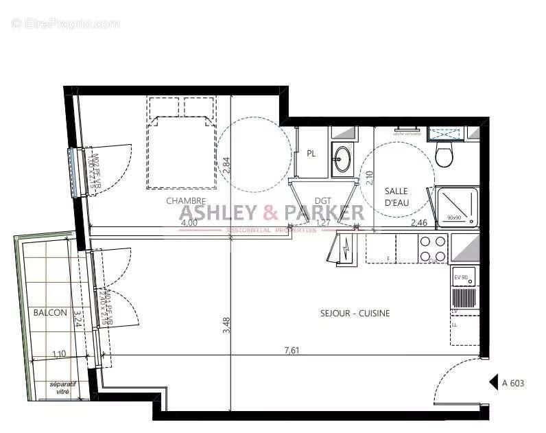 Appartement à vendre, 45m², Nice