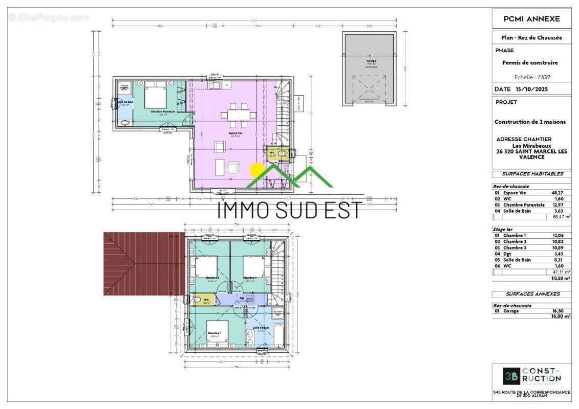 Maison à vendre, 113m², Saint-Marcel-lès-Valence
