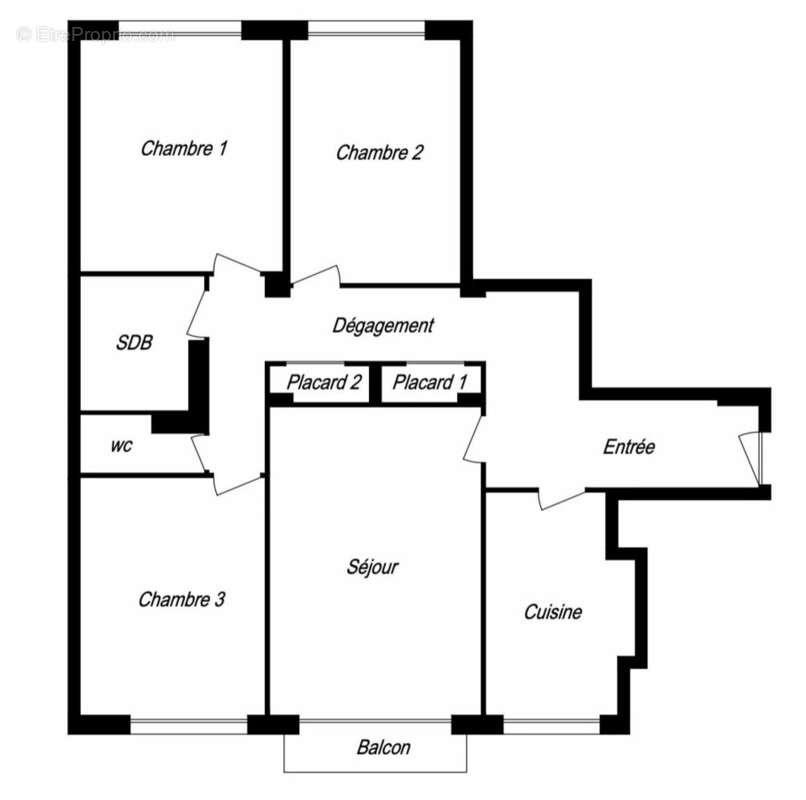 Appartement à vendre, 92m², Boulogne-Billancourt