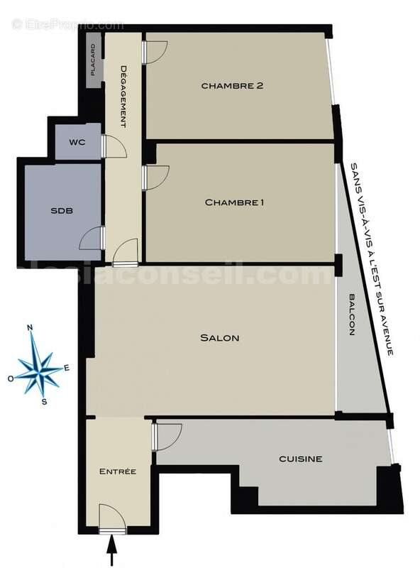 Appartement à vendre, 75m², Paris 14ème