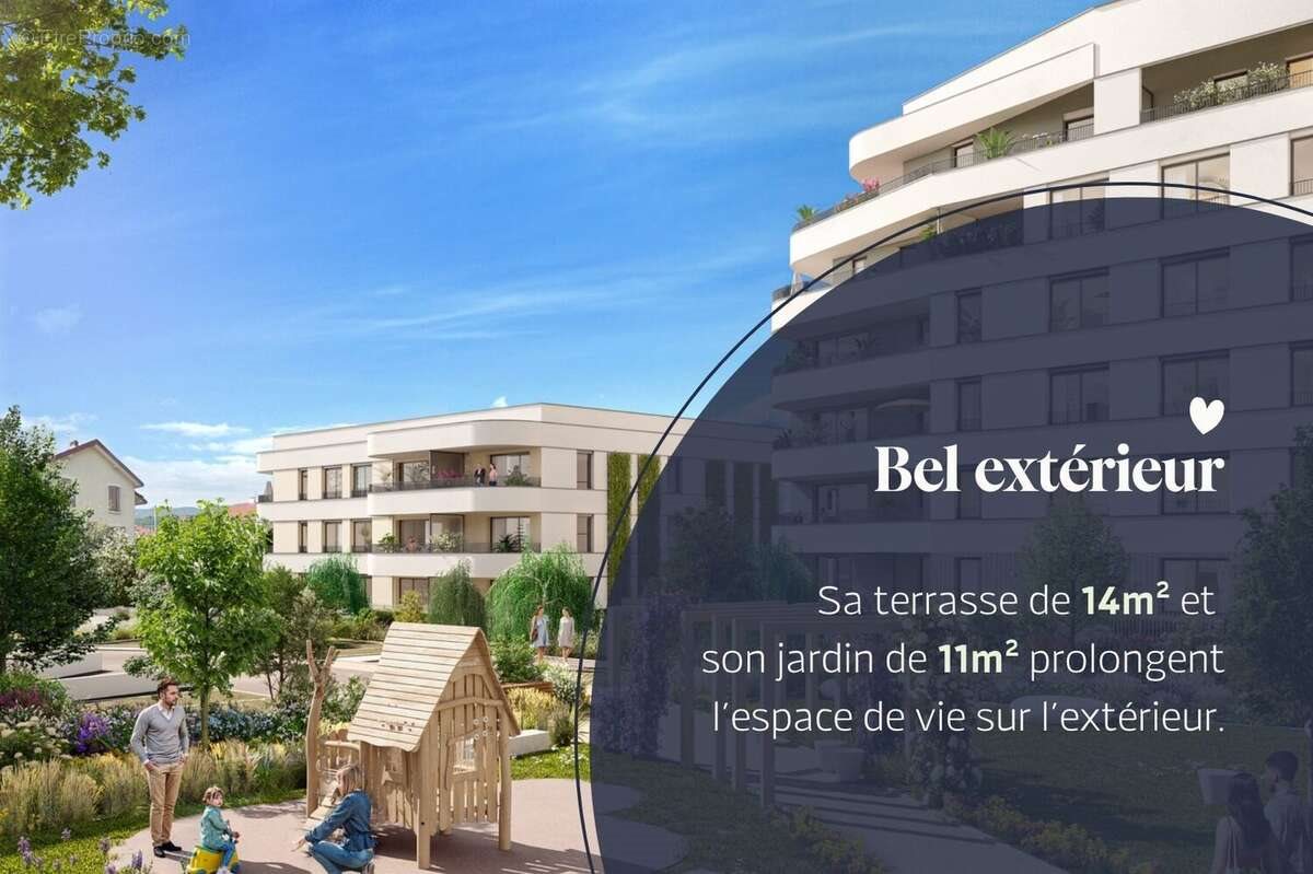 Appartement à vendre, 45m², Cognin