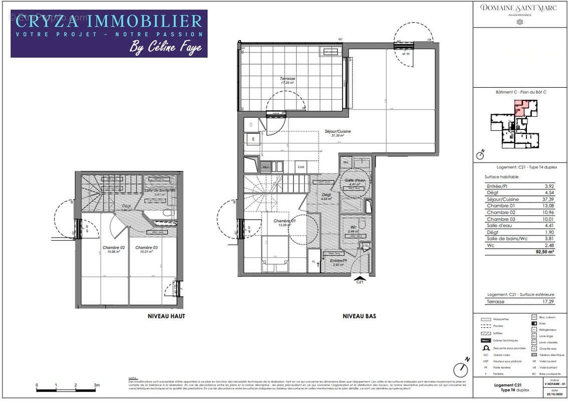 Appartement à vendre, 93m², Aix-en-Provence