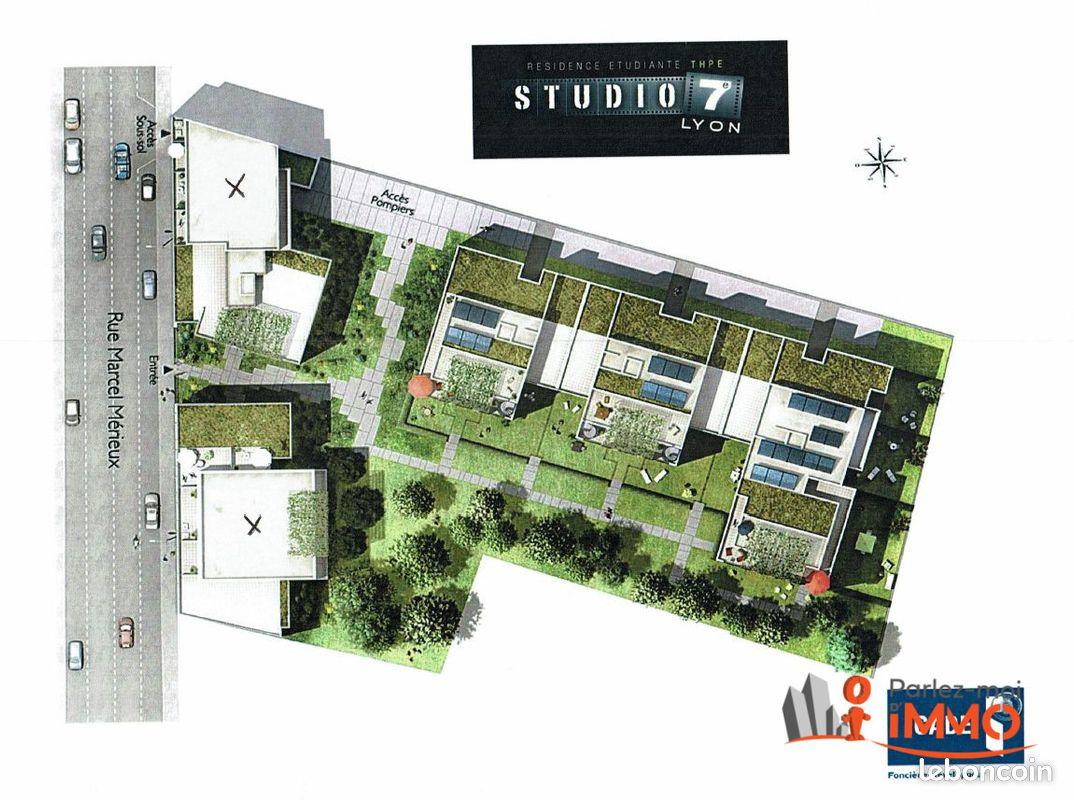 Appartement à vendre, 20m², Lyon 7ème