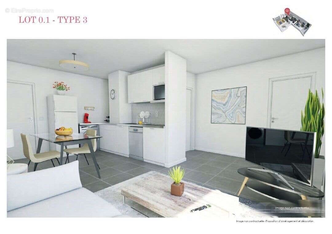 Appartement à vendre, 51m², Nantes