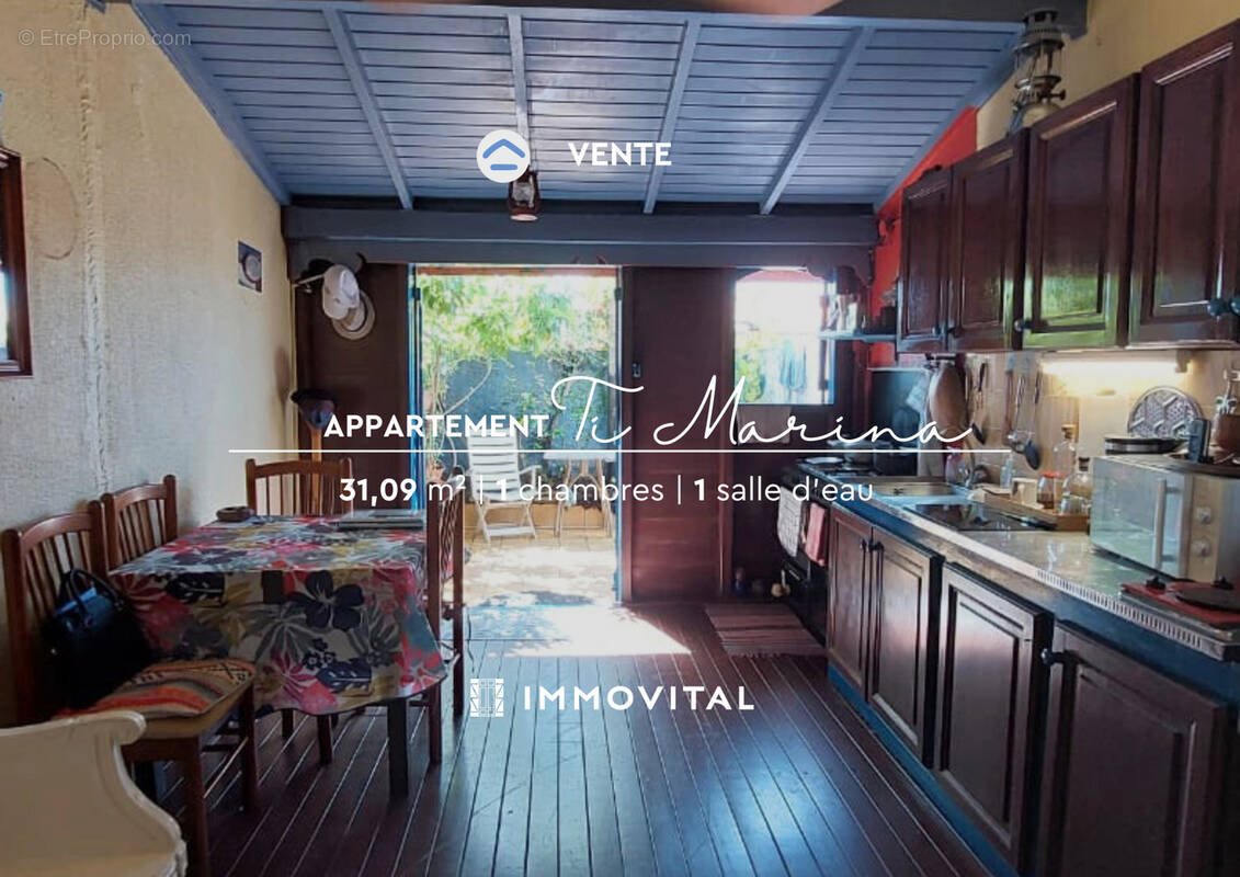 Appartement à vendre, 31m², Saint-François