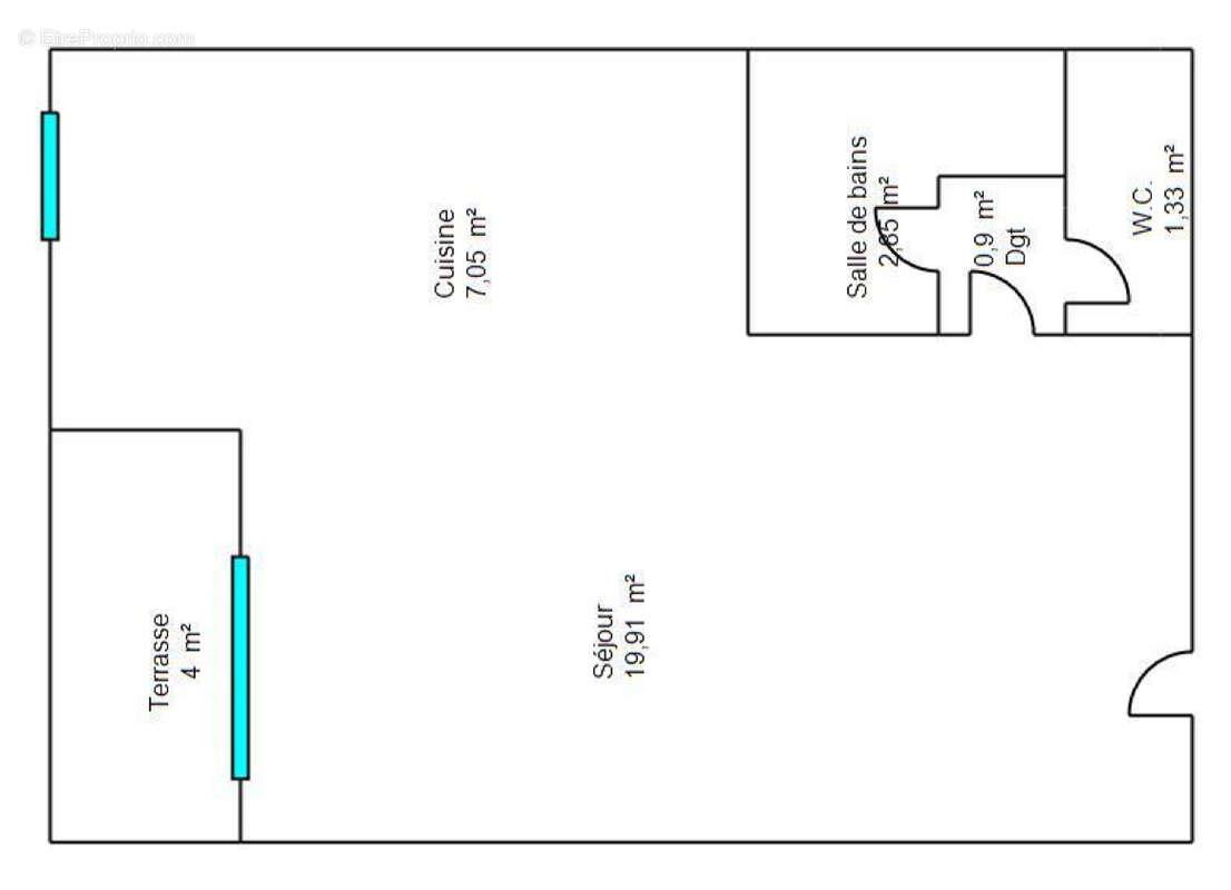 Appartement à vendre, 32m², Belcodène