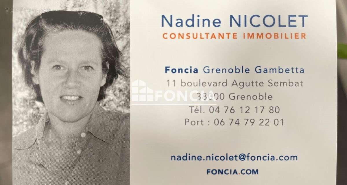 Appartement à vendre, 36m², Grenoble