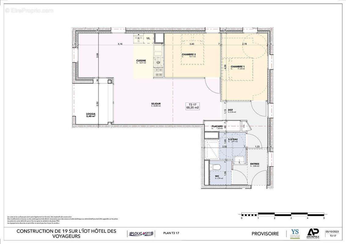 Appartement à vendre, 62m², Plougastel-Daoulas