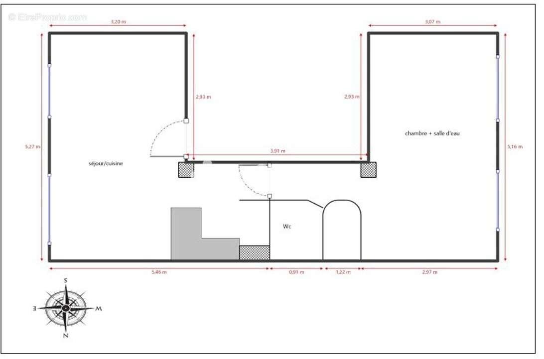 Appartement à vendre, 42m², Marseille 2ème