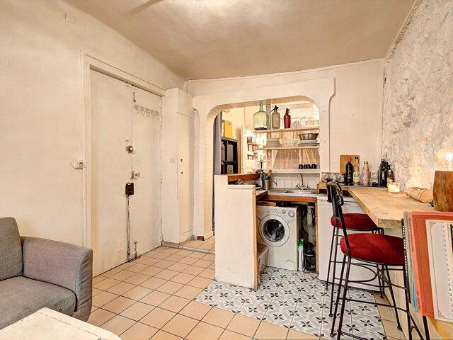 Appartement à vendre, 19m², Paris 18ème