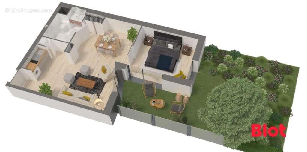 Appartement à vendre, 47m², Rennes