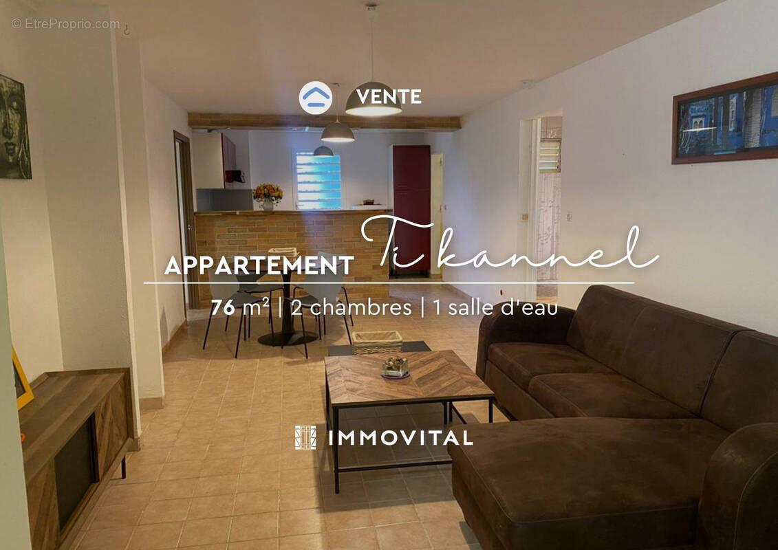 Appartement à vendre, 76m², Sainte-Rose