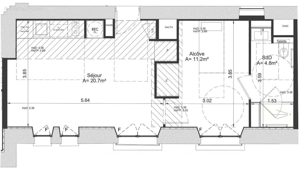 Appartement à vendre, 36m², Clermont-Ferrand