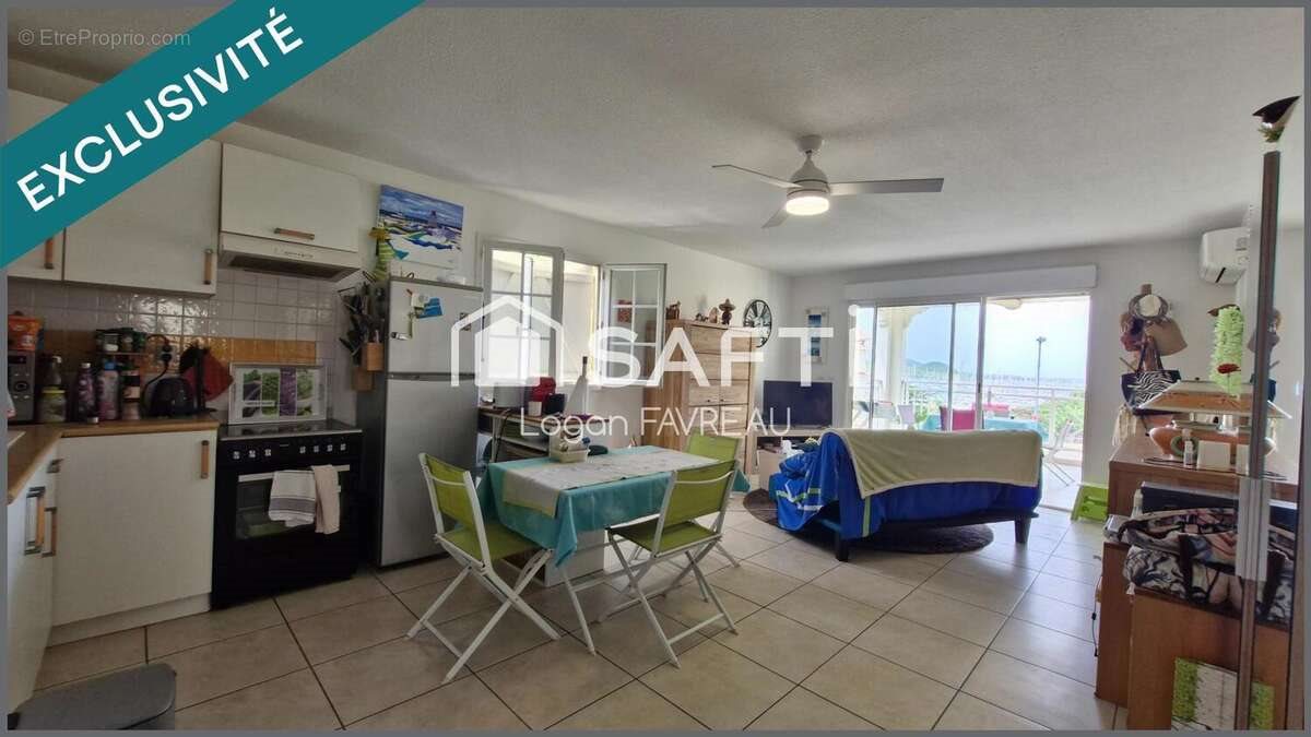 Appartement à vendre, 59m², Le Marin