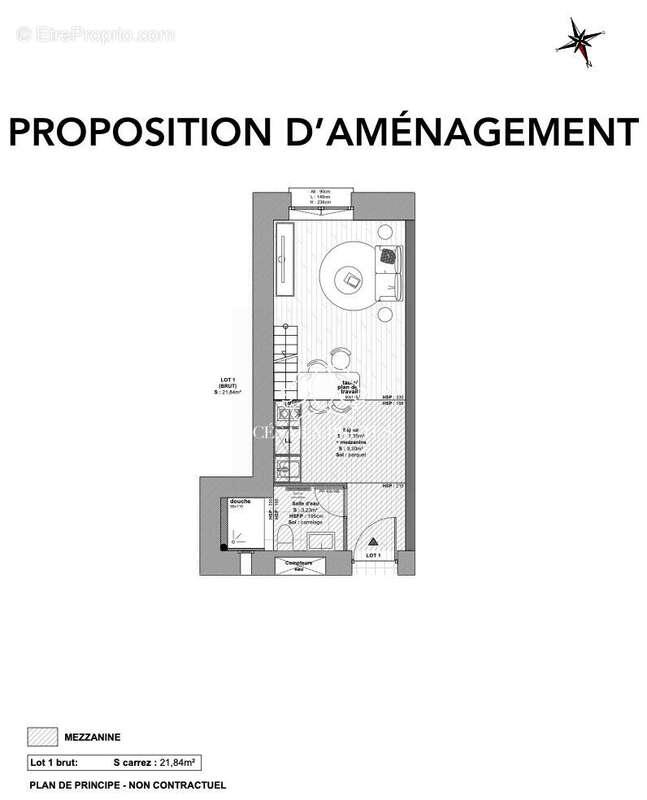 Appartement à vendre, 31m², Lyon 2ème