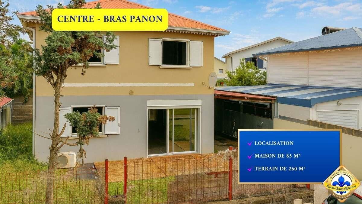 Maison à vendre, 85m², Bras-Panon