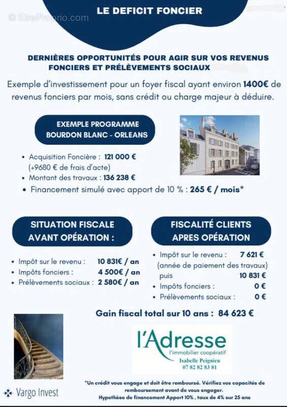 Appartement à vendre, 46m², Orléans