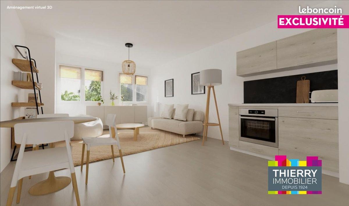 Appartement à vendre, 53m², Nantes