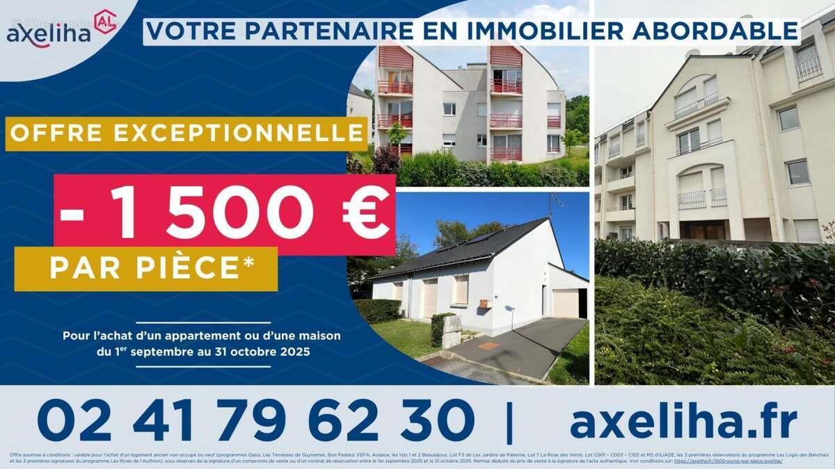 Appartement à vendre, 68m², Le Mans