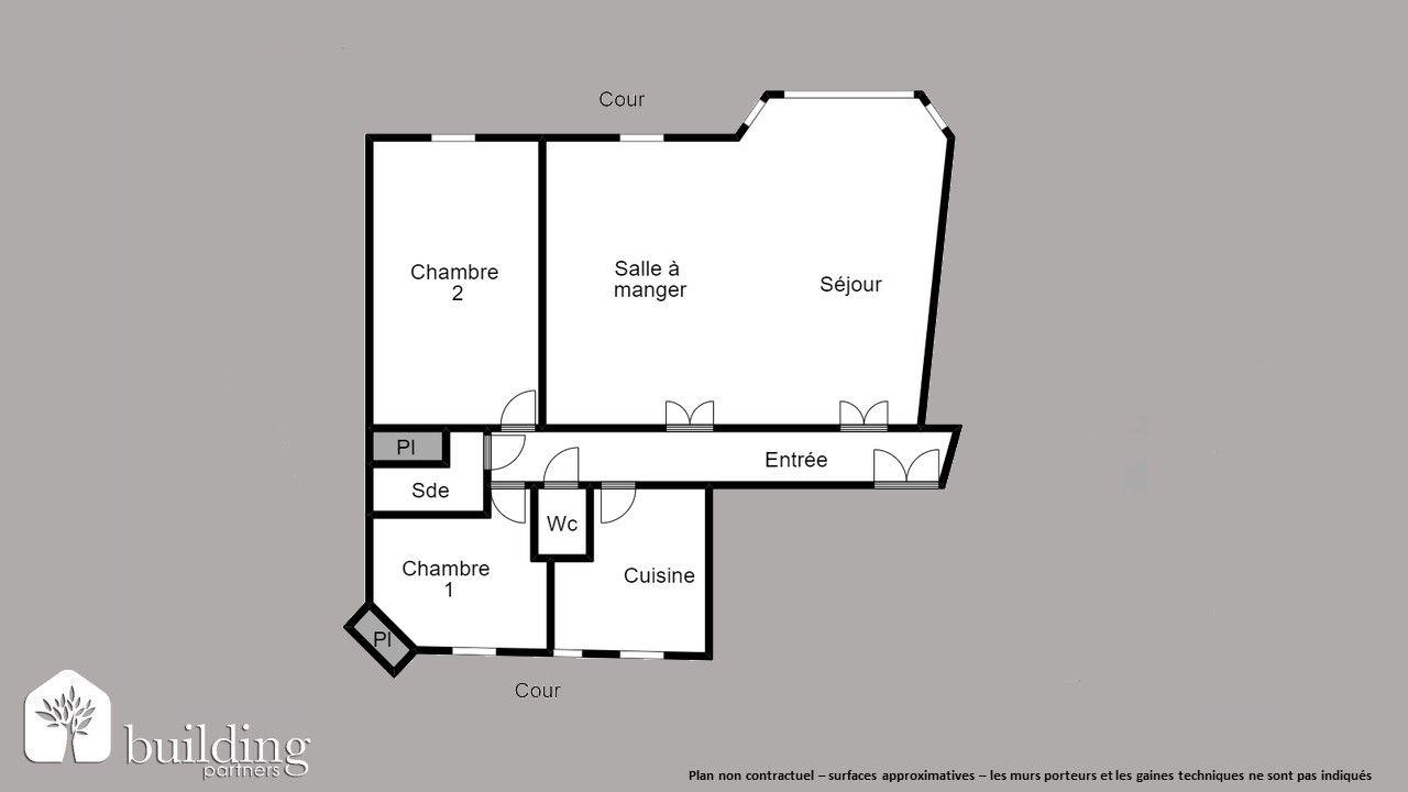 Appartement à vendre, 85m², Paris 17ème