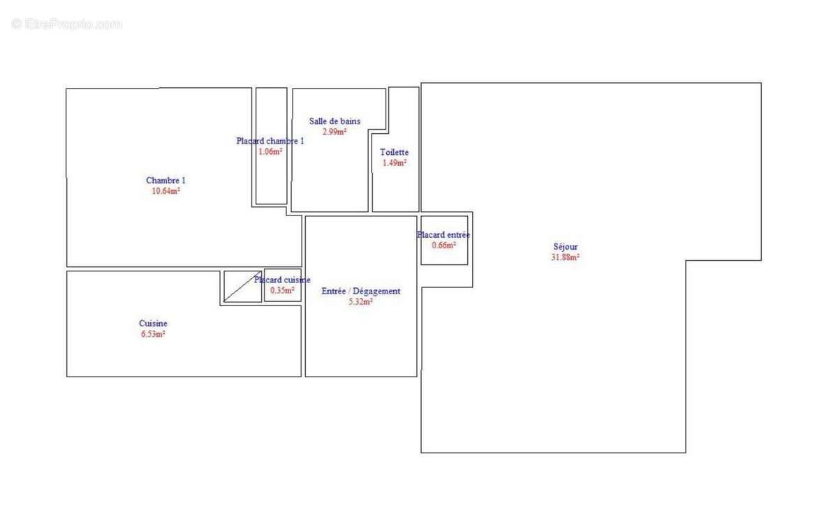 Appartement à vendre, 61m², Toulon