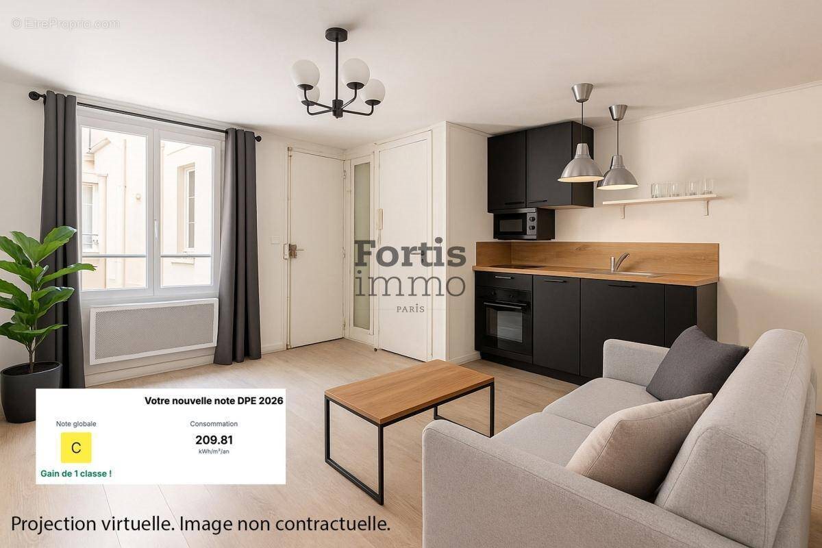 Appartement à vendre, 22m², Paris 1er