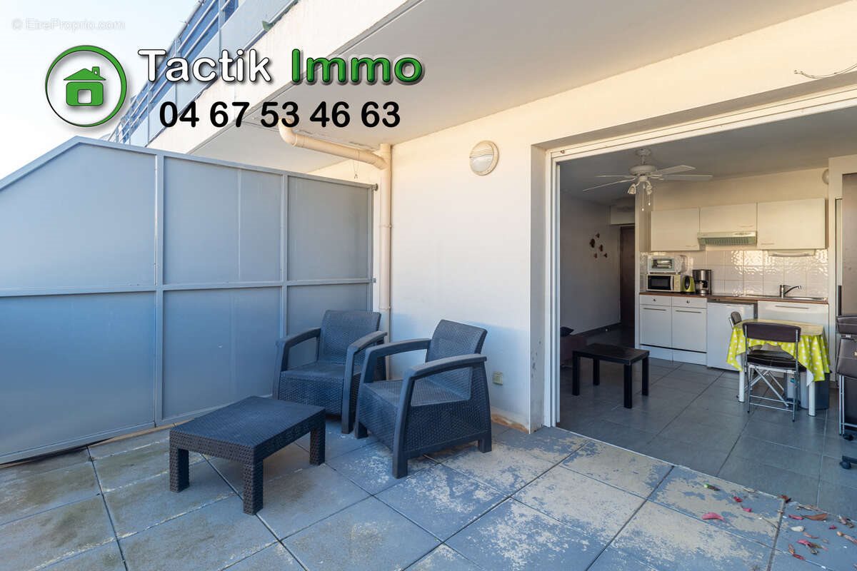 Appartement à vendre, 24m², Balaruc-les-Bains