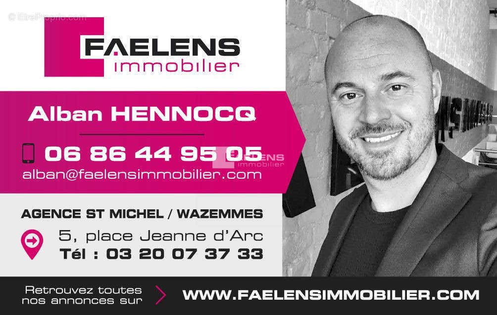 Appartement à vendre, 54m², Lille