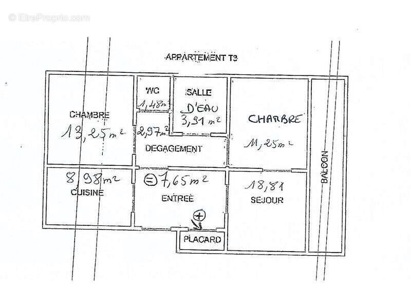 Appartement à vendre, 67m², Saint-Etienne