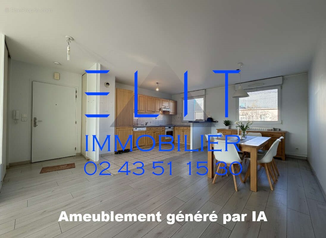 Appartement à vendre, 88m², Le Mans