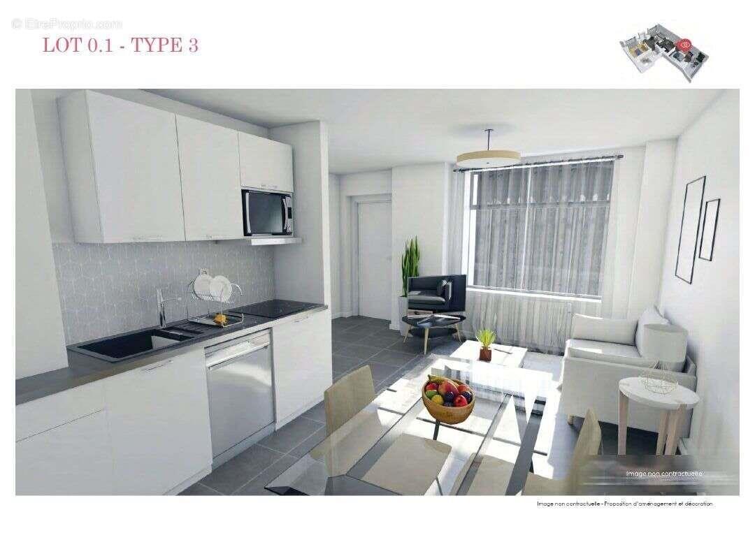 Appartement à vendre, 52m², Nantes