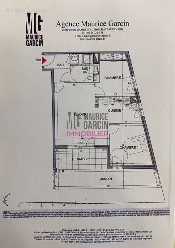 Appartement à vendre, 60m², Saint-Rémy-de-Provence